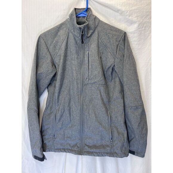 Magellan Outdoors Jackets & Blazers - Magellan Outdoors Women Gray Full Zip Jacket M Pockets Fleece Lined‎ Soft Shell